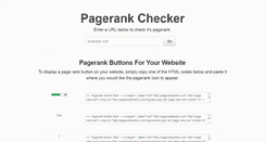 Desktop Screenshot of pagerankbutton.com