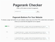 Tablet Screenshot of pagerankbutton.com